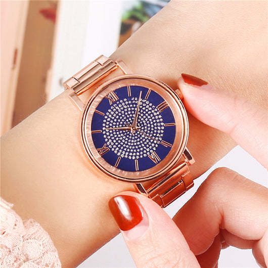 Reloj de Cuarzo para Mujer con Diseño Floral Gypsophila - Image 15