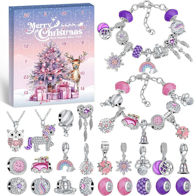 Set de Pulseras y Adornos Navideños DIY para Niñas - Image 2