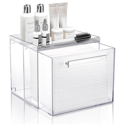 Organizador de Maquillaje Acrílico Montado en Pared con Cajón - Image 5