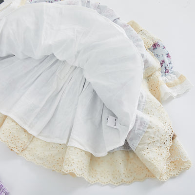 Vestido Princesa Floral Morado para Niñas - Image 8