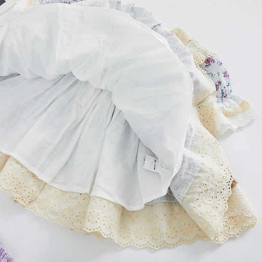 Vestido Princesa Floral Morado para Niñas - Image 8