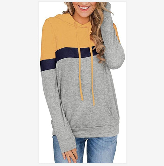 Sudadera Estampada con Capucha y Bolsillos para Mujer - Image 19