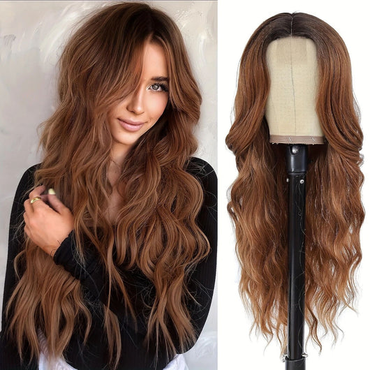 Peluca Frontal de Encaje Estilo Europeo y Americano para Mujer - Image 17
