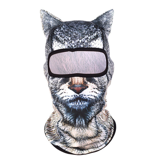 Máscara Protección Solar 3D con Estampado Animal - Protección UV Completa