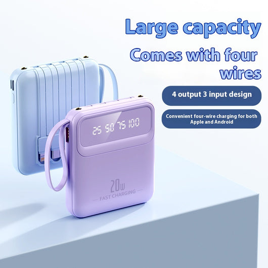 Batería Portátil de Gran Capacidad con 4 Puertos de Carga Rápida - Image 3