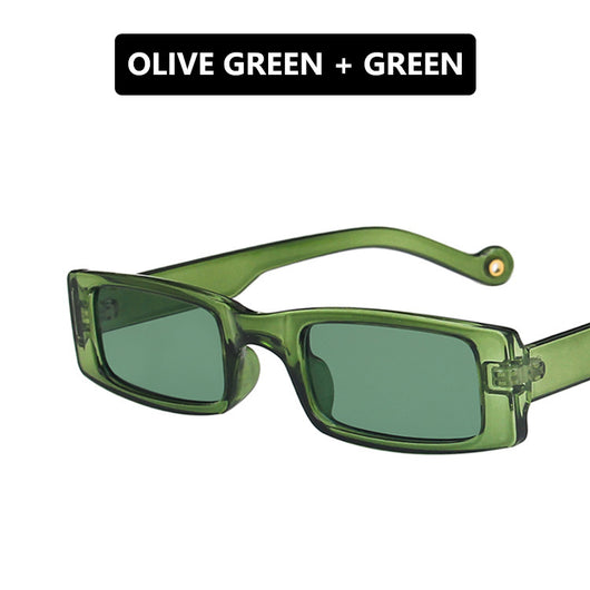 Gafas de Sol Cuadradas Personalizadas con Montura Pequeña y Diseño Cóncavo - Image 6