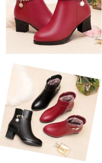 Botas Térmicas de Terciopelo Antideslizantes para Mujer Adulta - Image 9
