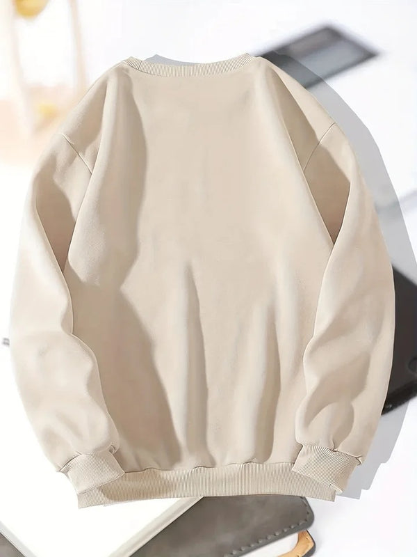 Sudadera Oversized Holgada para Hombre - Confort Absoluto Otoño Invierno