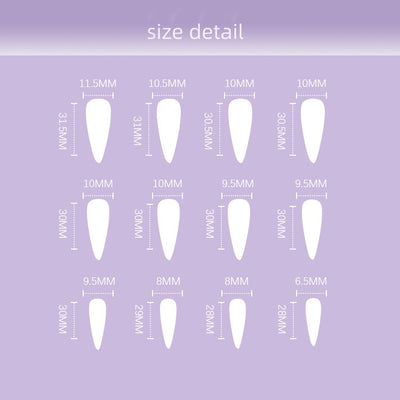 Parches de Uñas Postizas Black Star Wear - Image 11