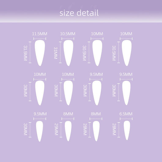 Parches de Uñas Postizas Black Star Wear - Image 11