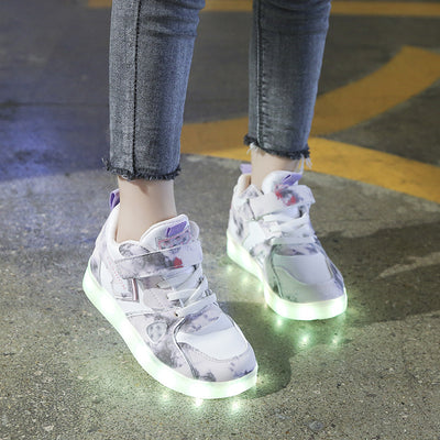 Zapatillas Deportivas Infantiles Ligeras con Suela Flexible y Luces LED - Image 3