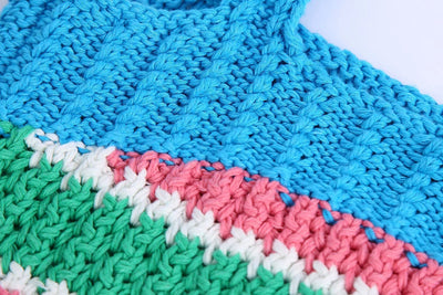Chaqueta Suéter Tejido a Rayas para Mujer - Image 28