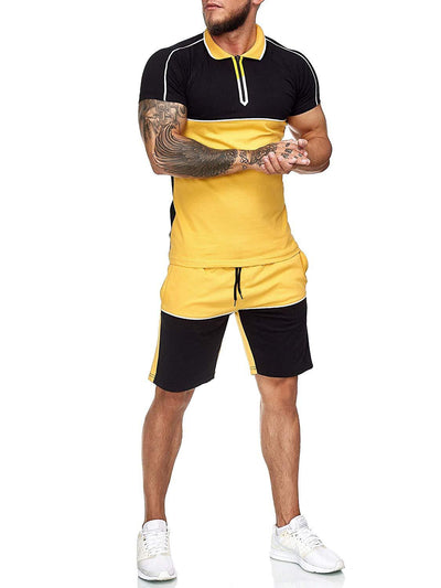 Conjunto Deportivo de Verano para Hombre con Combinación de Colores - Image 34