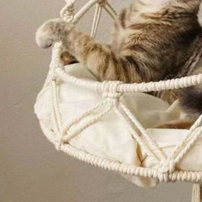 Hamaca Tejida para Gatos - Reposo Colgante Interior - Image 10