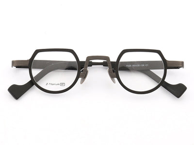 Marcos de Gafas Ultraligeros de Titanio Puro Estilo Retro - Image 6