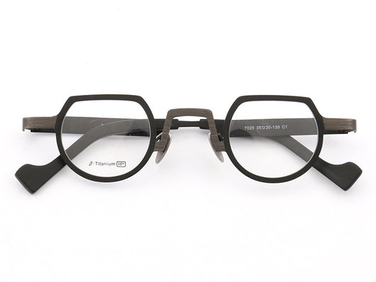 Marcos de Gafas Ultraligeros de Titanio Puro Estilo Retro - Image 6