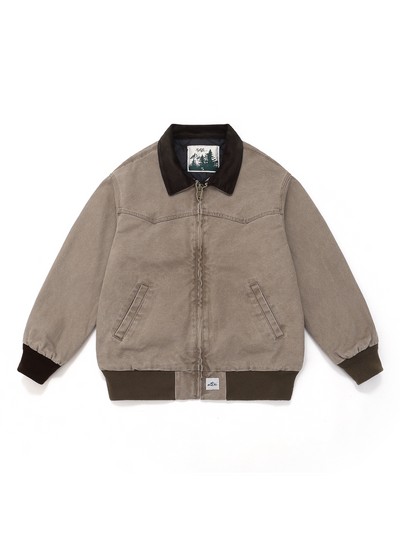 Chaqueta de Trabajo Estilo Aviador Americano Retro de Algodón - Image 12