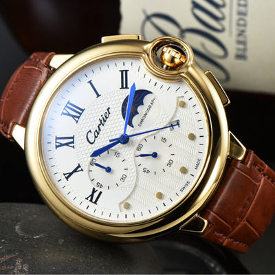 Reloj de Negocios para Hombre con Correa de Goma - Image 5