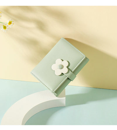 Monedero Floral Compacto - Billetera Pequeña con Diseño Flores - Image 11