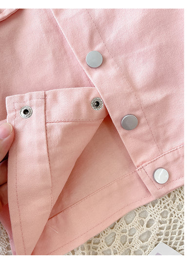 Conjunto Abrigo y Falda Estilo Coreano para Niñas - Image 7