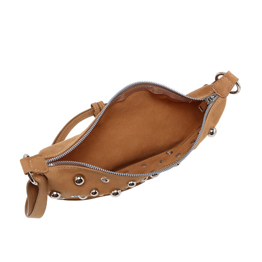 Bolsa Crossbody Retro con Remaches Acabado Metalizado Mate - Image 33
