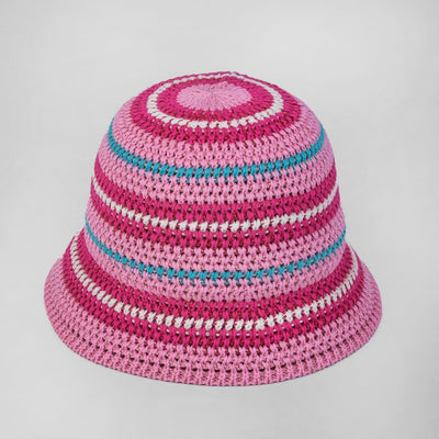 Gorra Cubo Plegable Dopamine - Diseño Tejido Colorido para Mujer - Image 7