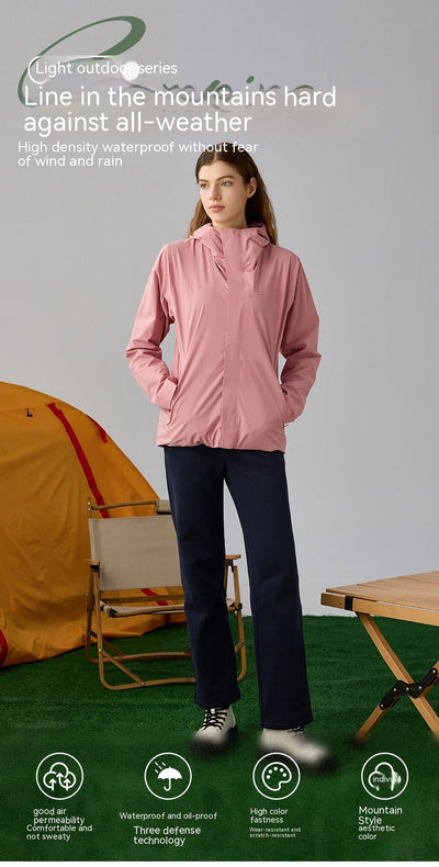 Chaqueta Impermeable de Lana Térmica con Cinta Reflectante de Seguridad - Image 16