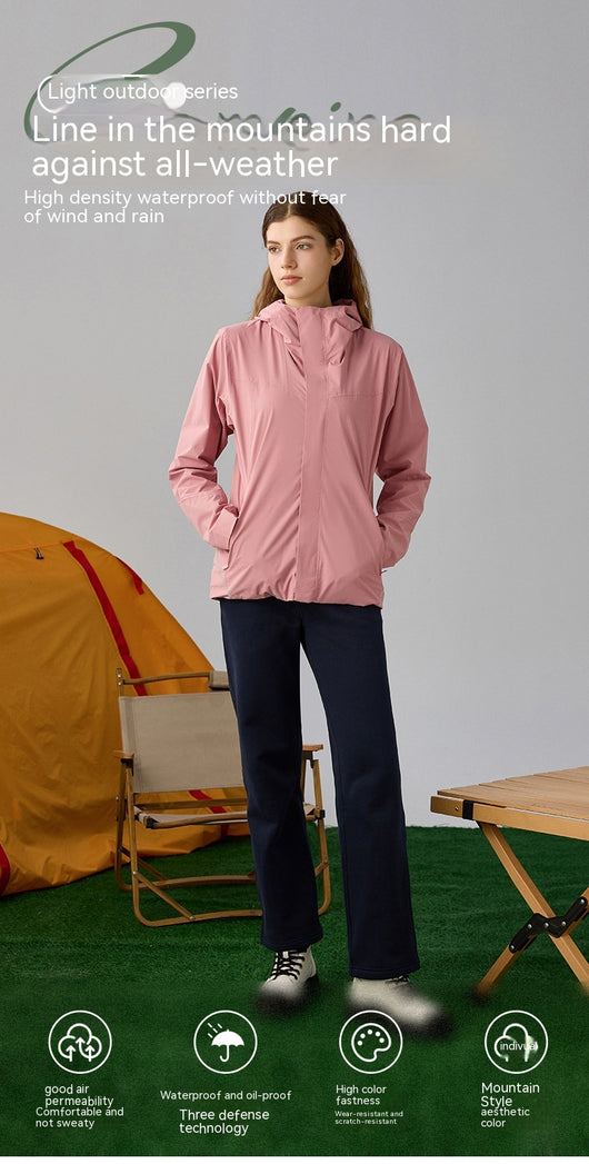Chaqueta Impermeable de Lana Térmica con Cinta Reflectante de Seguridad - Image 16