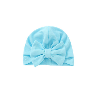 Gorro de Bebé Recién Nacido con Lazo Grande - Diseño Europeo y Americano - Image 7