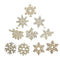 Virutas de Madera Decorativas Copo de Nieve Calado