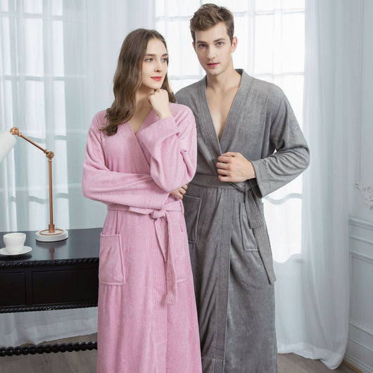 Bata de Baño Unisex Cuatro Estaciones - Estilo Japonés y Coreano para Parejas - Image 11