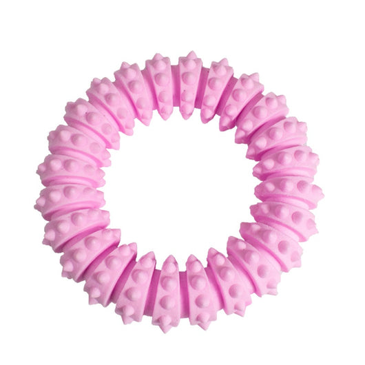 Anillo de Espuma Anti-Mordida para Masticar - Juguete Molar para Perros - Image 5