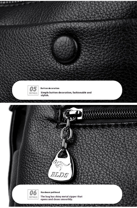 Bolso de Cuero Suave para Mamá - Diseño Minimalista y Versátil - Image 16