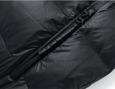Chaqueta Corta Acolchada Brillante con Plumón de Pato - Image 19
