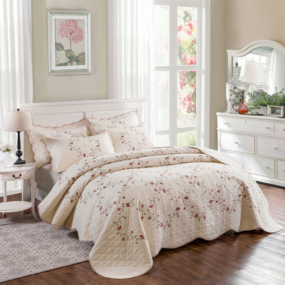 Colcha de Verano en Algodón Blanco con Bordados Elegantes - Image 3