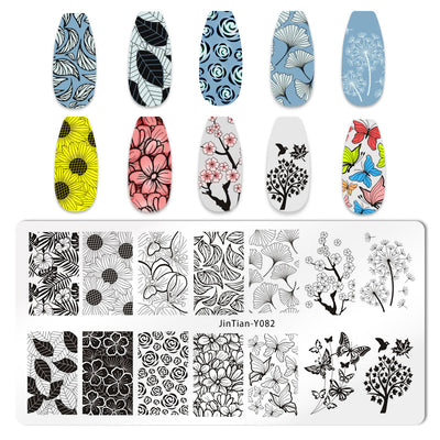 Placa de Estampado de Uñas Japonesa de Acero - Image 12