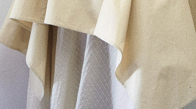 Vestido Tubo Plegable de Doble Capa - Image 3
