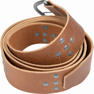 Cinturón de Cuero Nudo Pirata con Remaches - Estilo Nórdico Rogue - Image 6