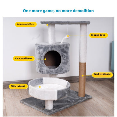Centro de Juegos y Rascador para Gatos - Árbol Felino Multifuncional - Image 2