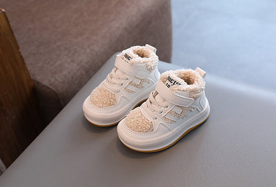 Zapatos de Algodón para Niñas con Lana de Cordero y Suela Antideslizante - Image 12