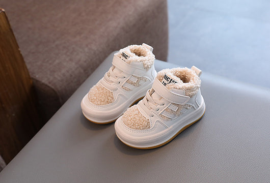 Zapatos de Algodón para Niñas con Lana de Cordero y Suela Antideslizante - Image 12
