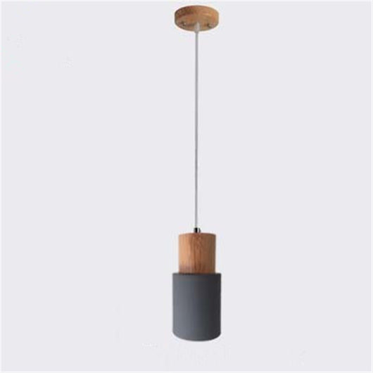 Lámpara Colgante de Madera Maciza Multicolor - Diseño Elegante - Image 4