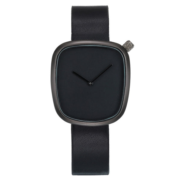 Reloj de Cuarzo Minimalista de Cara Cuadrada