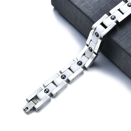 Pulsera Energética de Cerámica y Magnetismo con Iones Negativos - Image 4