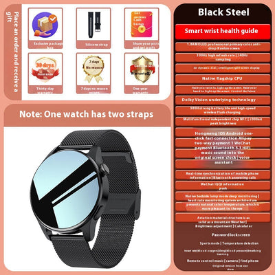 Reloj Inteligente con Llamadas Bluetooth, Monitor Cardíaco y Presión Arterial - Image 6