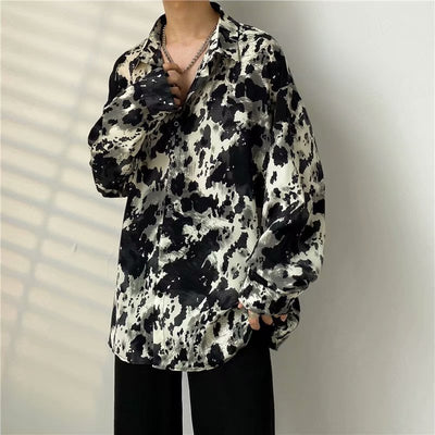 Camisa Vintage Floral Estilo Hong Kong para Hombre - Image 26