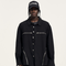 Camisa Manga Larga Oversize con Cierre Grande - Estilo Trendy