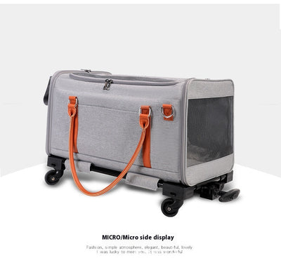 Transportín Felino Multifuncional con Ruedas y Asa Extensible - Image 21