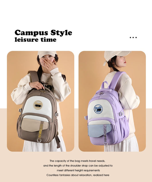 Mochila Escolar Ergonómica para Niñas - Diseño Moderno y Ligera - Image 24