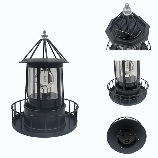 Faro Solar Giratorio Grande con LED para Jardín - Image 7